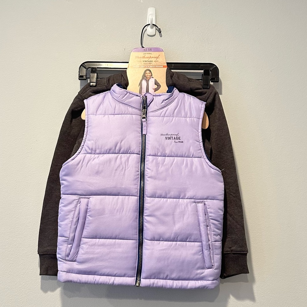 Weatherproof Vintage Youth Hoodie & Vest
Size:XS( 5/6)S (7/8) M (10/12)L (14/16) - Picture 9 of 15